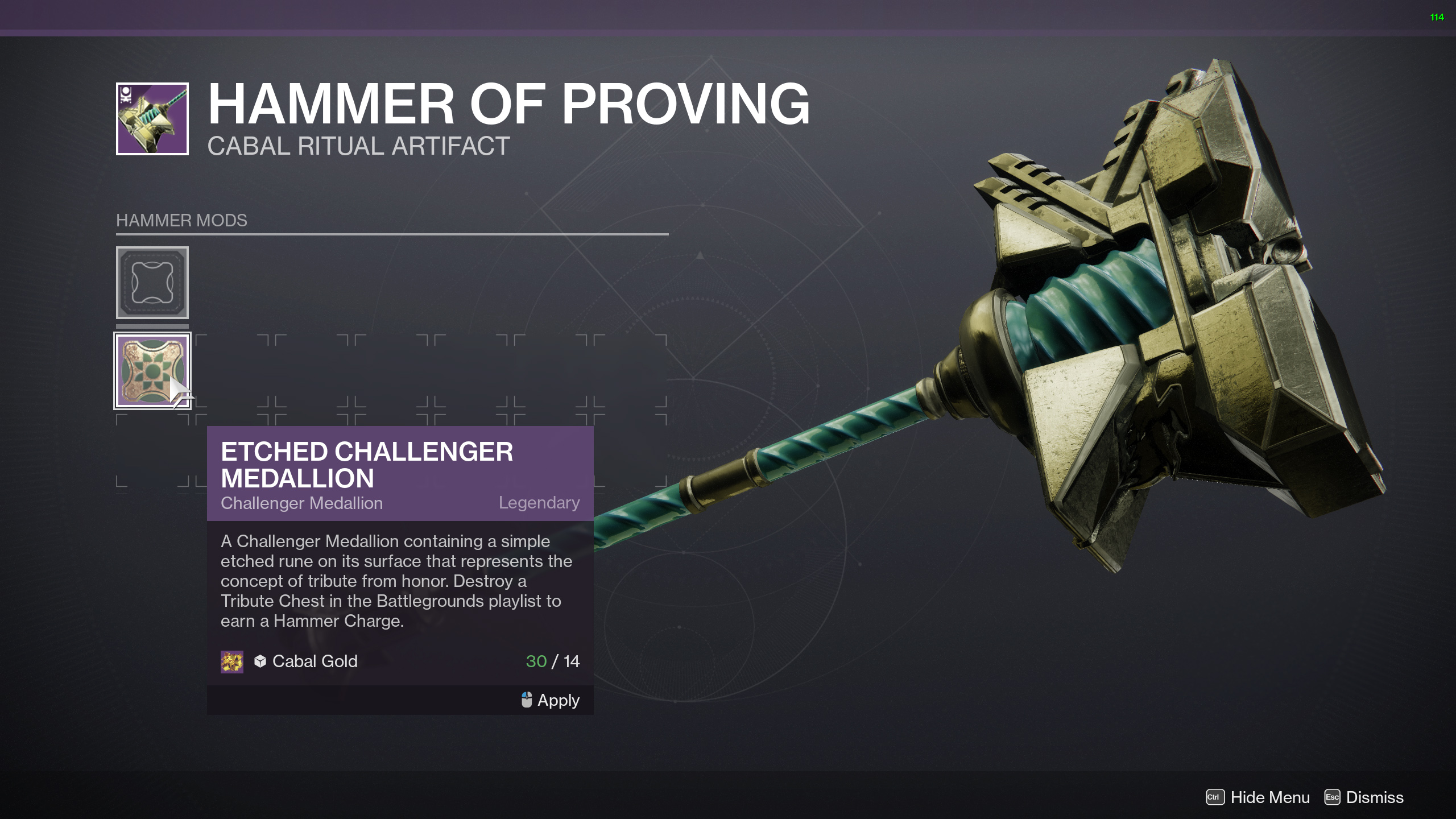 destiny 2 season of the chosen campaign focus hammer charge